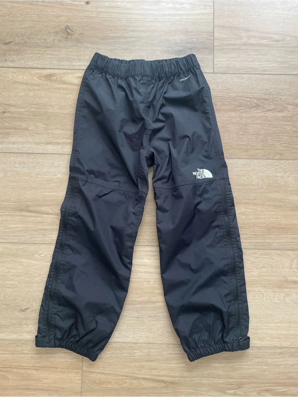 The North Face Kids Black Packable Rain, Snow Pants, Boys Girls 7/8